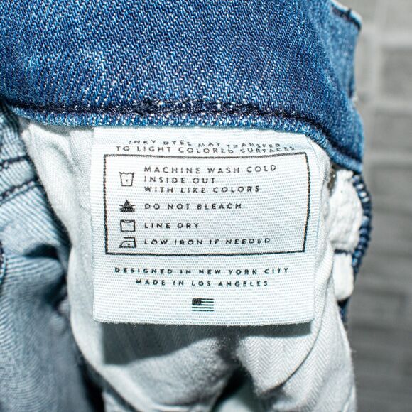 AYR THE RISER Super Skinny Soft Jeans Blue neon jupiter Size 25 - Picture 8 of 12